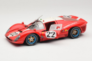 Ferrari 330 P4 #22 Scuderia Filipinetti Poor Condition 1967 Revell 1:18 48825-P1 Metāls — attēls 2 no 8