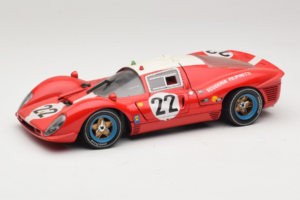 Ferrari 330 P4 #22 Scuderia Filipinetti Poor Condition 1967 Revell 1:18 48825-P1 Metāls
