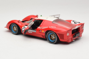 Ferrari 330 P4 #22 Scuderia Filipinetti Poor Condition 1967 Revell 1:18 48825-P1 Metāls — attēls 5 no 8