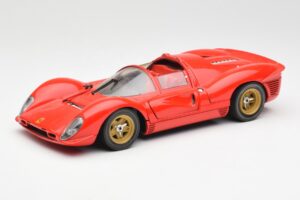 Ferrari 330 P4 Sarkans 1967 Revell 1:18 48822 Metāls