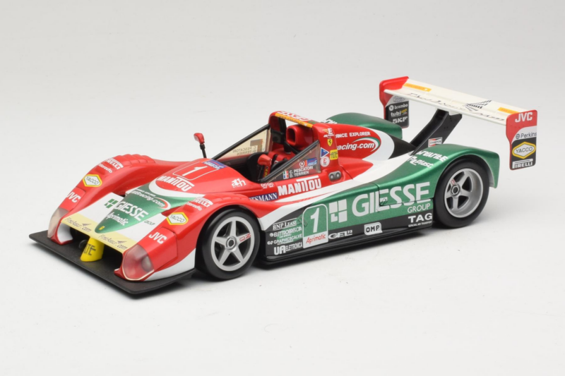 Ferrari 333 SP Giesse #1 G. Pescatori / C. Terrien 2000 Hot Wheels 1:18 29750-P1 Metāls