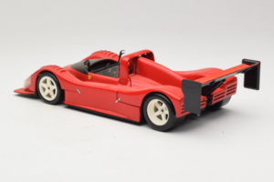 Ferrari 333 SP Sarkans Ar Baltiem Riteņiem Hot Wheels 1:18 29230 Metāls — attēls 7 no 8