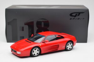 Ferrari 348 GTB Sarkans GT Spirit 1:18 GT331 Sveķi — attēls 6 no 6