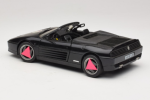 Ferrari 348 Spider Melns Mira 1:18 6181 Metāls — attēls 7 no 8