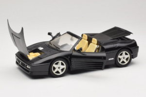 Ferrari 348 Spider Melns Ar Sudraba Riteņiem Mira 1:18 6918 Metāls — attēls 2 no 8