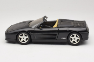 Ferrari 348 Spider Melns Ar Sudraba Riteņiem Mira 1:18 6918 Metāls — attēls 4 no 8