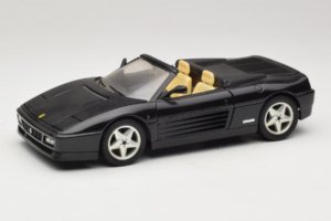 Ferrari 348 Spider Melns Ar Sudraba Riteņiem Mira 1:18 6918 Metāls