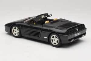 Ferrari 348 Spider Melns Ar Sudraba Riteņiem Mira 1:18 6918 Metāls — attēls 7 no 8