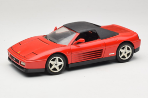 Ferrari 348 Spider Sarkans Mira 1:18 6180 Metāls