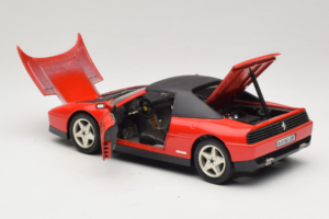Ferrari 348 Spider Sarkans Mira 1:18 6180 Metāls — attēls 5 no 8