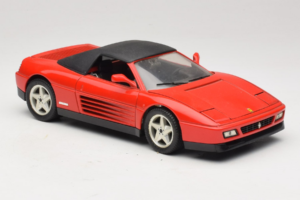 Ferrari 348 Spider Sarkans Mira 1:18 6180 Metāls — attēls 6 no 8
