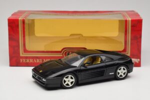 Ferrari 348 TB Melns Mira 1:18 6101-R1 Metāls — attēls 8 no 8