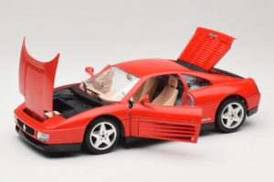Ferrari 348 tb Sarkans Bburago 1:18 3039 Metāls — attēls 2 no 8