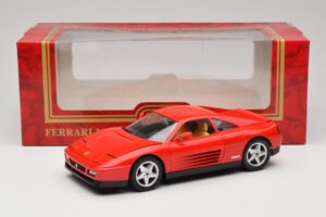 Ferrari 348 TB Sarkans Mira 1:18 6101 Metāls — attēls 8 no 8