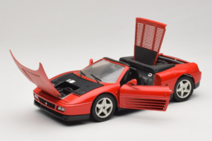 Ferrari 348 TB Sarkans Bburago 1:18 3039-P4 Metāls — attēls 2 no 8