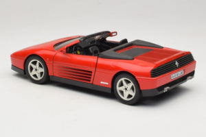 Ferrari 348 TB Sarkans Bburago 1:18 3039-P4 Metāls — attēls 7 no 8