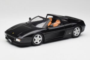 Ferrari 348 TS Melns Hot Wheels 1:18 X5481 Metāls