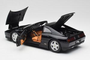 Ferrari 348 TS Melns Hot Wheels 1:18 X5481 Metāls — attēls 5 no 8