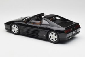Ferrari 348 TS Melns Hot Wheels 1:18 X5481 Metāls — attēls 7 no 8