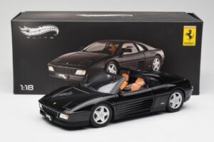 Ferrari 348 TS Melns Hot Wheels 1:18 X5481 Metāls — attēls 8 no 8