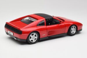 Ferrari 348 TS Sarkans Maisto 1:18 52119 Metāls — attēls 3 no 8