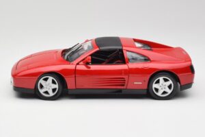 Ferrari 348 TS Sarkans Maisto 1:18 52119 Metāls — attēls 4 no 8