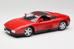 Ferrari 348 TS Sarkans Maisto 1:18 52119 Metāls