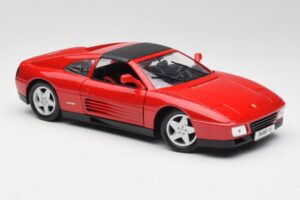 Ferrari 348 TS Sarkans Maisto 1:18 52119 Metāls — attēls 6 no 8
