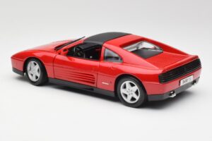 Ferrari 348 TS Sarkans Maisto 1:18 52119 Metāls — attēls 7 no 8
