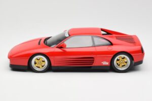 Ferrari 348 Twin Turbo Koenig Special Sarkans GT Spirit 1:18 GT472 Sveķi — attēls 3 no 6