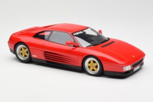 Ferrari 348 Twin Turbo Koenig Special Sarkans GT Spirit 1:18 GT472 Sveķi — attēls 4 no 6