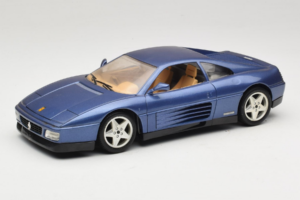 Ferrari 348tb Tumšzils Metallisks Bburago 1:18 3039-B1 Metāls