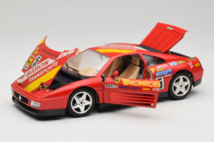 Ferrari 348 TB #5 Monroe Sarkans 1989 Bburago 1:18 3039-M1 Metāls — attēls 2 no 8