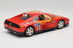Ferrari 348 TB #5 Monroe Sarkans 1989 Bburago 1:18 3039-M1 Metāls — attēls 3 no 8