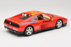 Ferrari 348tb Pirelli Sarkans Bburago 1:18 3039-P2 Metāls — attēls 3 no 8