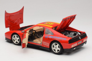 Ferrari 348tb Pirelli Sarkans Bburago 1:18 3039-P2 Metāls — attēls 5 no 8