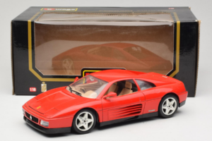 Ferrari 348tb Sarkans Bburago 1:18 3039-R1 Metāls — attēls 8 no 8