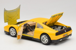 Ferrari 348 TB Dzeltens Replacement Box Bburago 1:18 3039-R2 Metāls — attēls 5 no 8
