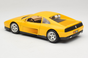Ferrari 348 TB Dzeltens Replacement Box Bburago 1:18 3039-R2 Metāls — attēls 7 no 8