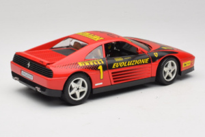 Ferrari 348 ts Evoluzione #1 Sarkans Mira 1:18 6112 Metāls — attēls 3 no 8