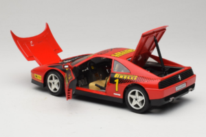Ferrari 348 ts Evoluzione #1 Sarkans Mira 1:18 6112 Metāls — attēls 5 no 8