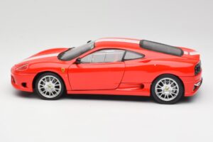 Ferrari 360 Challenge Stradale Sarkans Hot Wheels 1:18 C0407 Metāls — attēls 4 no 8