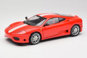 Ferrari 360 Challenge Stradale Sarkans Hot Wheels 1:18 C0407 Metāls