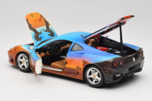 Ferrari 360 Modena Bracio Gotz Running Horses Livery Bburago 1:18 3358-B1 Metāls — attēls 5 no 8