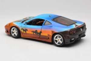 Ferrari 360 Modena Bracio Gotz Running Horses Livery Bburago 1:18 3358-B1 Metāls — attēls 7 no 8