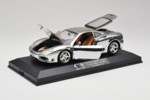 Ferrari 360 Modena Chrome Silver Ierobežots Izdevums Exclusive Cars 1:18 EC004 Metāls — attēls 3 no 9