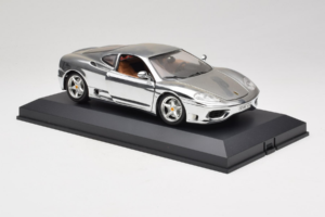 Ferrari 360 Modena Chrome Silver Ierobežots Izdevums Exclusive Cars 1:18 EC004 Metāls — attēls 6 no 9