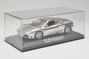 Ferrari 360 Modena Chrome Silver Ierobežots Izdevums Exclusive Cars 1:18 EC004 Metāls — attēls 8 no 9