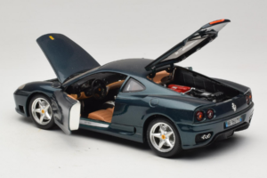 Ferrari 360 Modena Tumši Zaļš Metallic Bburago 1:18 3358-G2 Metāls — attēls 4 no 7