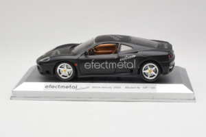 Ferrari 360 Modena Efecmetal Melns Mat Ierobežots Izdevums Exclusive Cars 1:18 EC003 Metāls